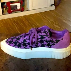 One time worn purple adidas